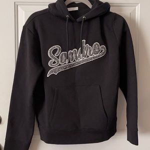 Sandro Paris Women’s Black Hoodie